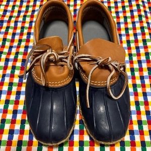 Women's Bean Boots, Rubber Moc 7